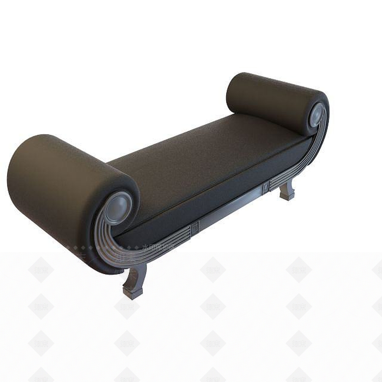 现代床尾榻3D模型下载【ID:1194812850】