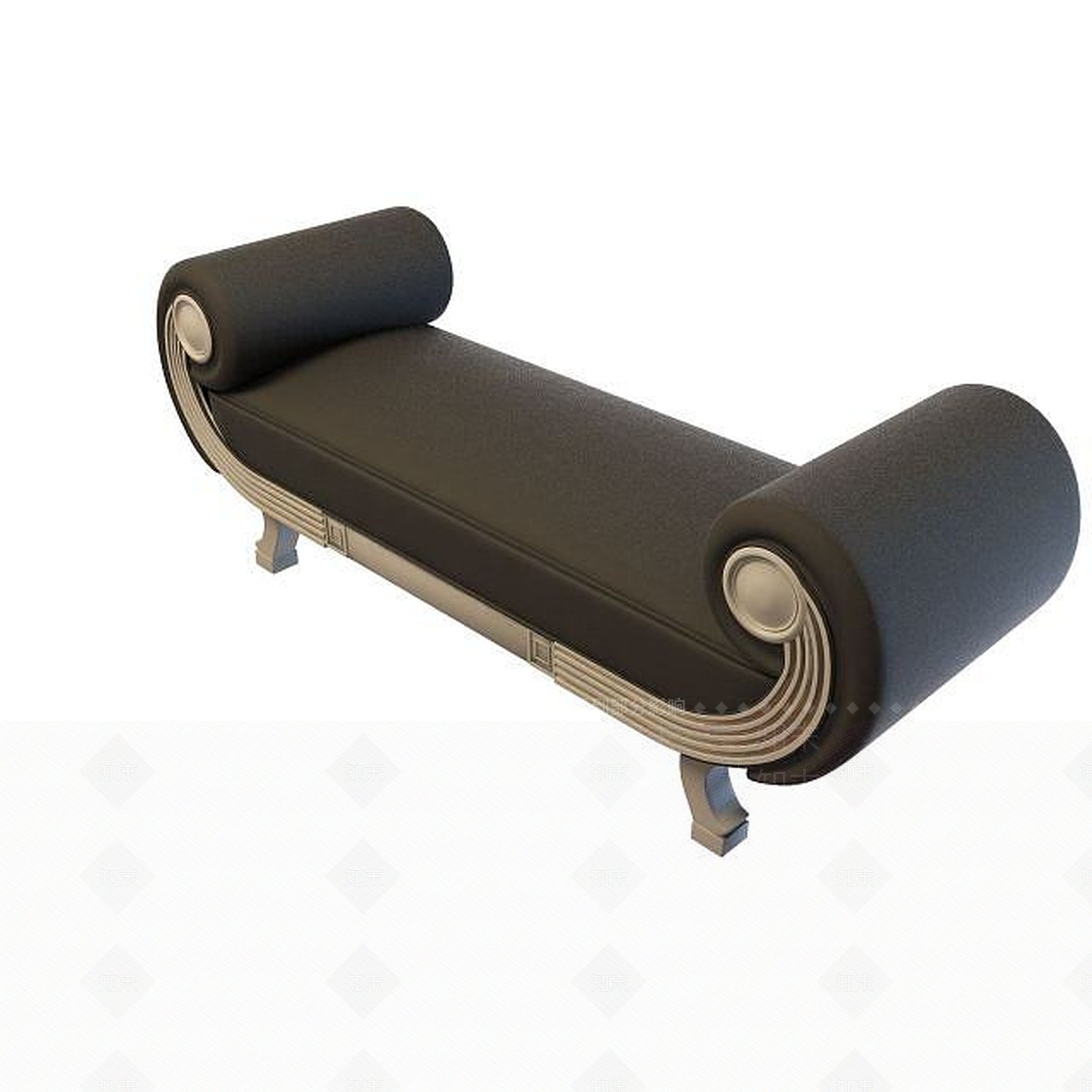 现代床尾榻3D模型下载【ID:1194812850】