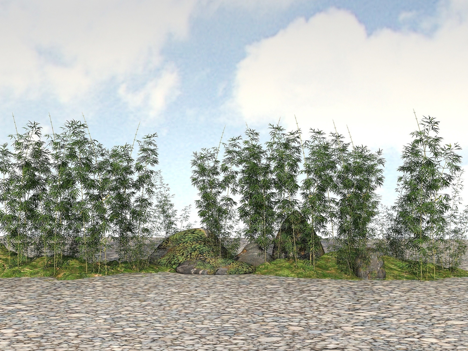 现代精品景观竹子植物3D模型下载【ID:1194813281】