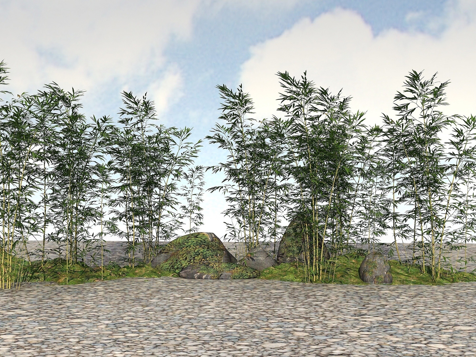 现代精品景观竹子植物3D模型下载【ID:1194813254】