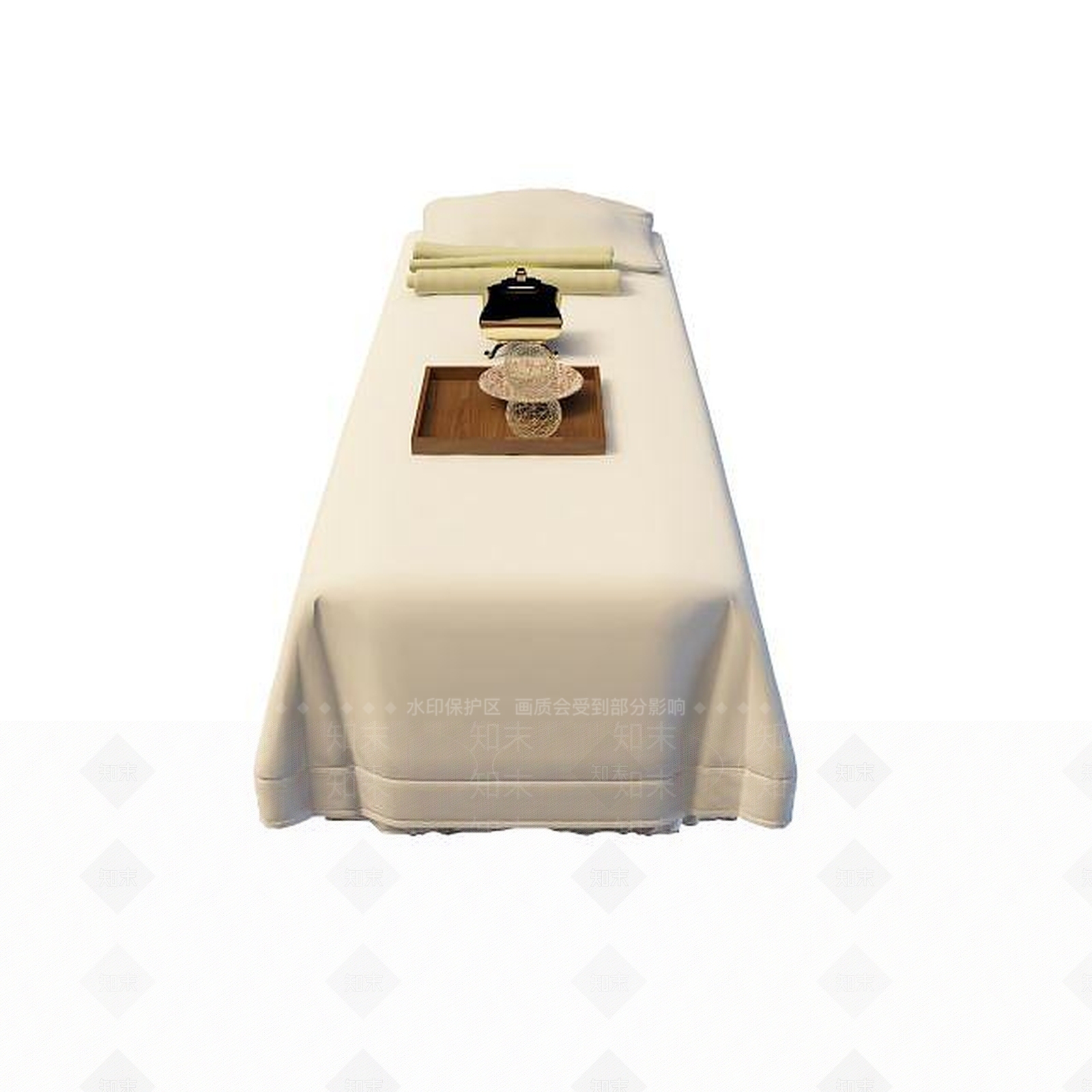 现代桑拿床3D模型下载【ID:1194813683】