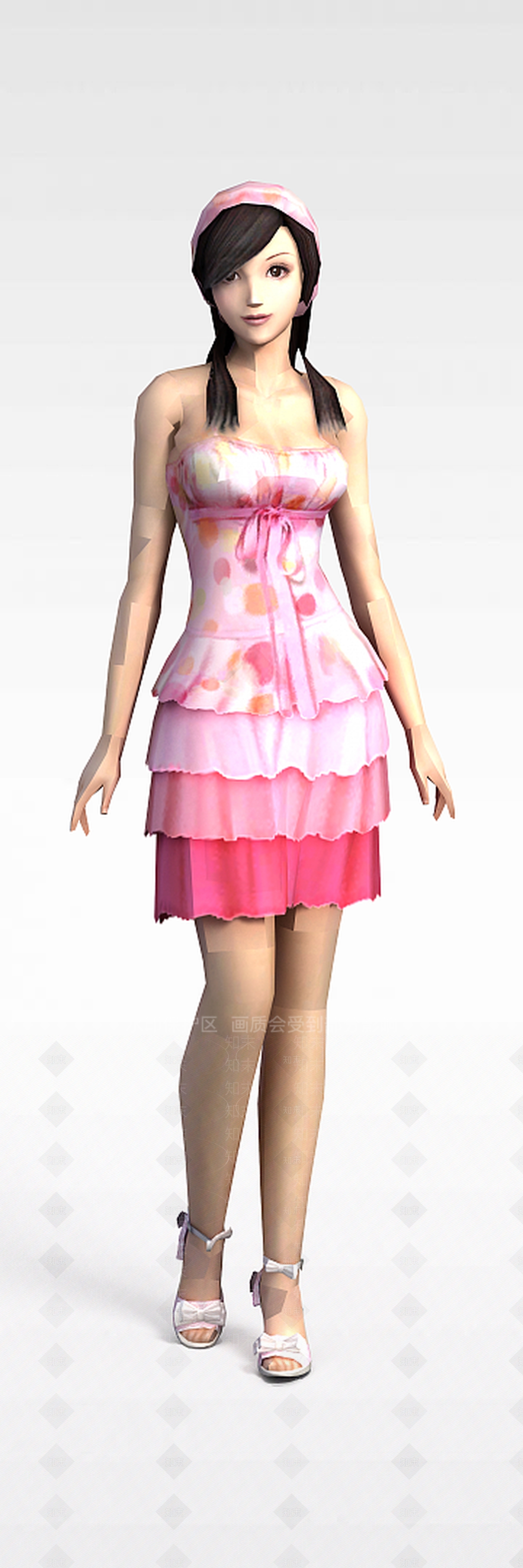 现代虚拟人物3D模型下载【ID:1198928052】