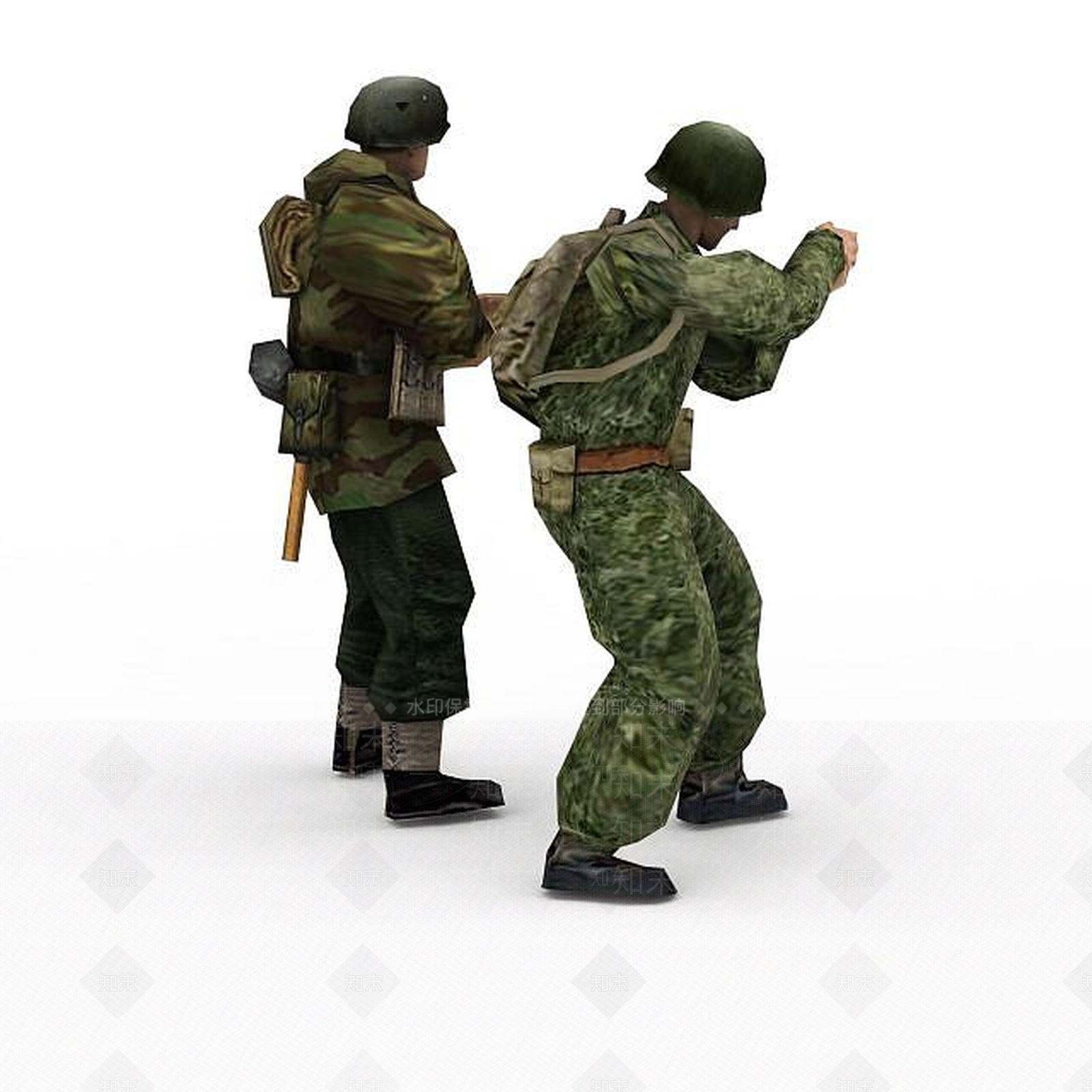 现代虚拟人物3D模型下载【ID:1198918406】