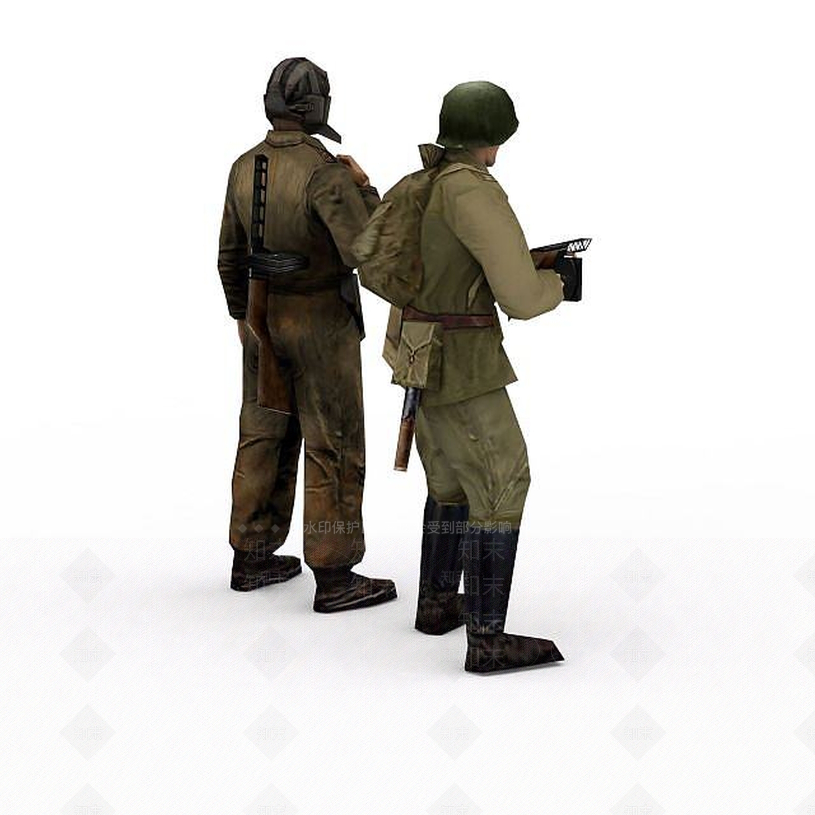 现代虚拟人物3D模型下载【ID:1198918403】