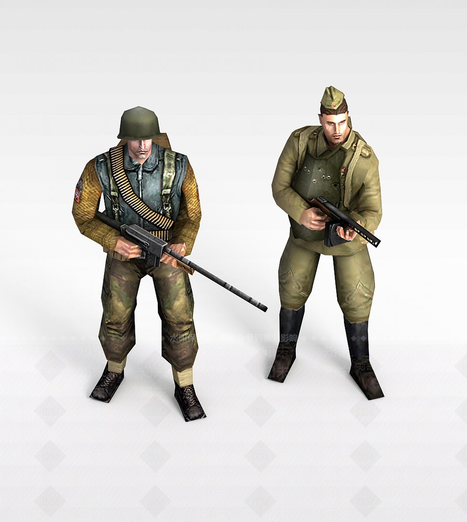 现代虚拟人物3D模型下载【ID:1198918440】