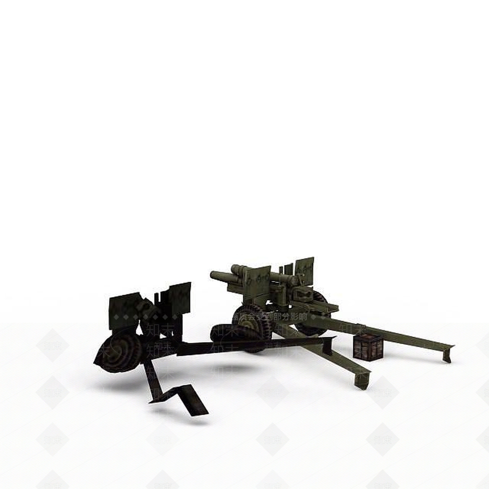 现代军事器材3D模型下载【ID:1194818769】