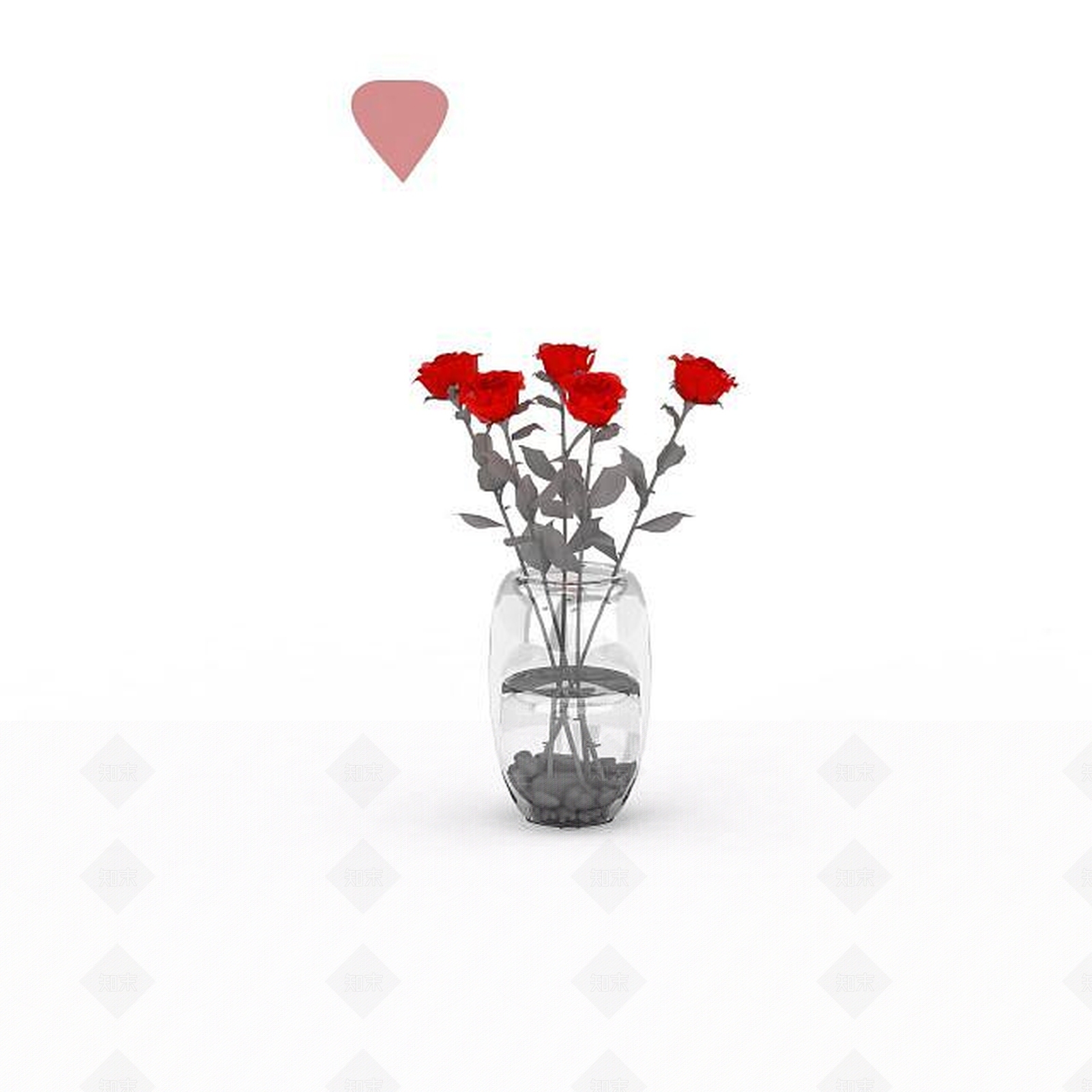 现代摆件组合3D模型下载【ID:1194820012】