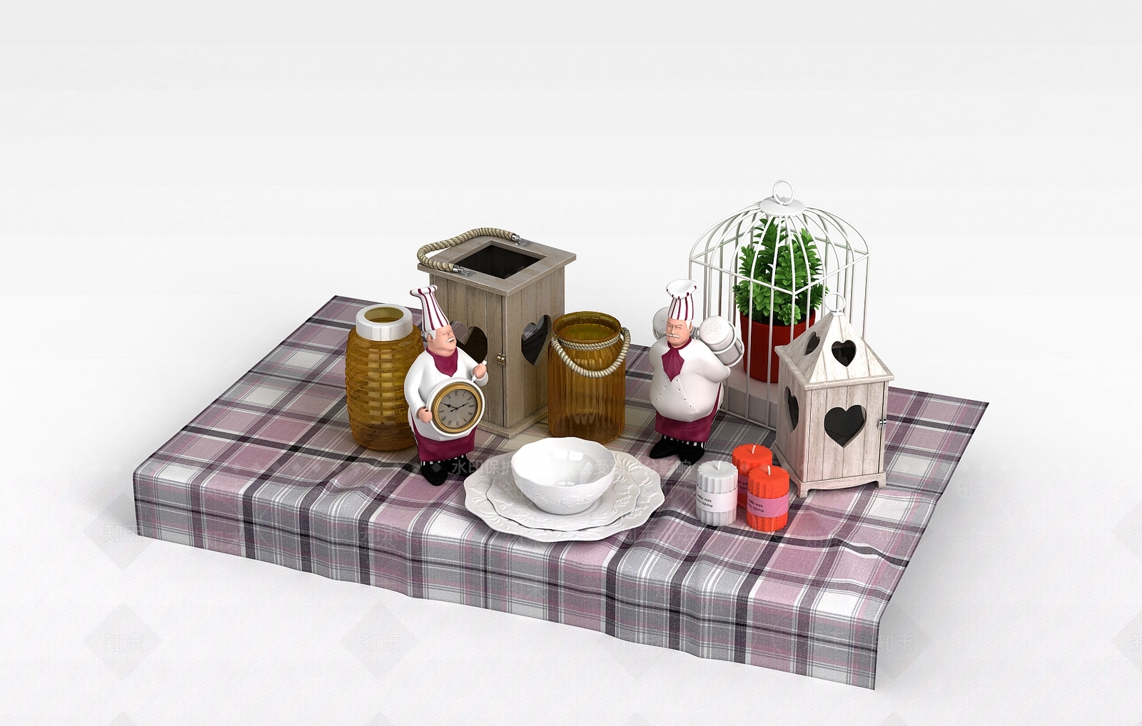 现代厨具3D模型下载【ID:1194820193】