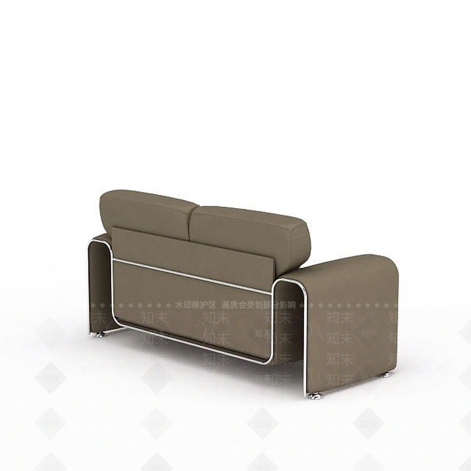 现代双人沙发3D模型下载【ID:1194820861】