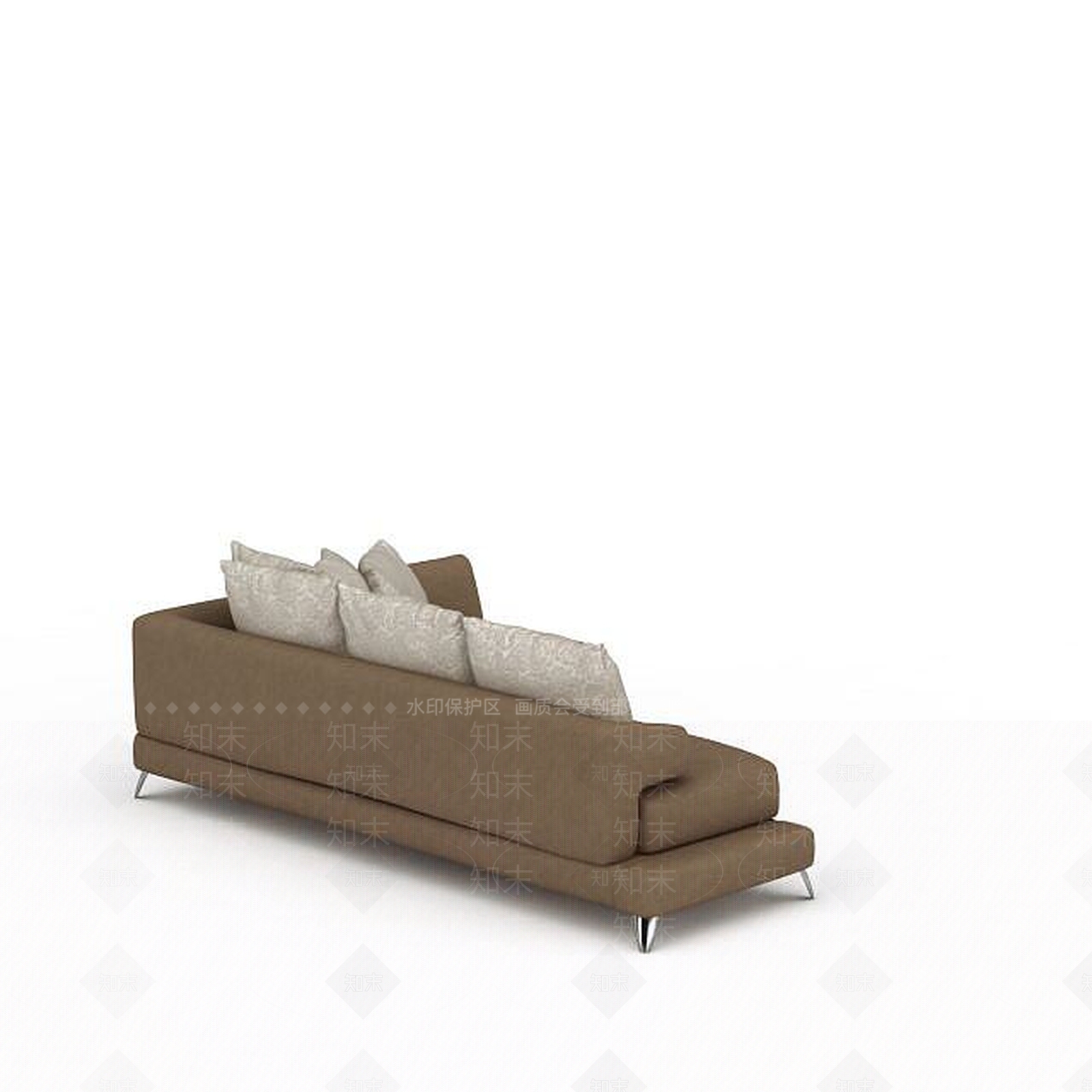 现代双人沙发3D模型下载【ID:1194821024】