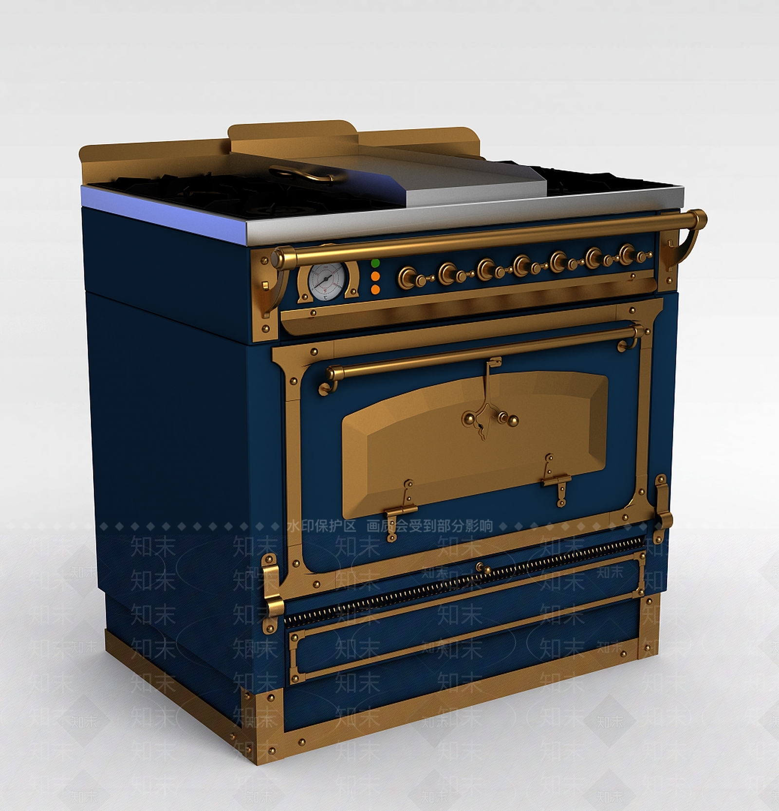 现代厨具3D模型下载【ID:1194821660】