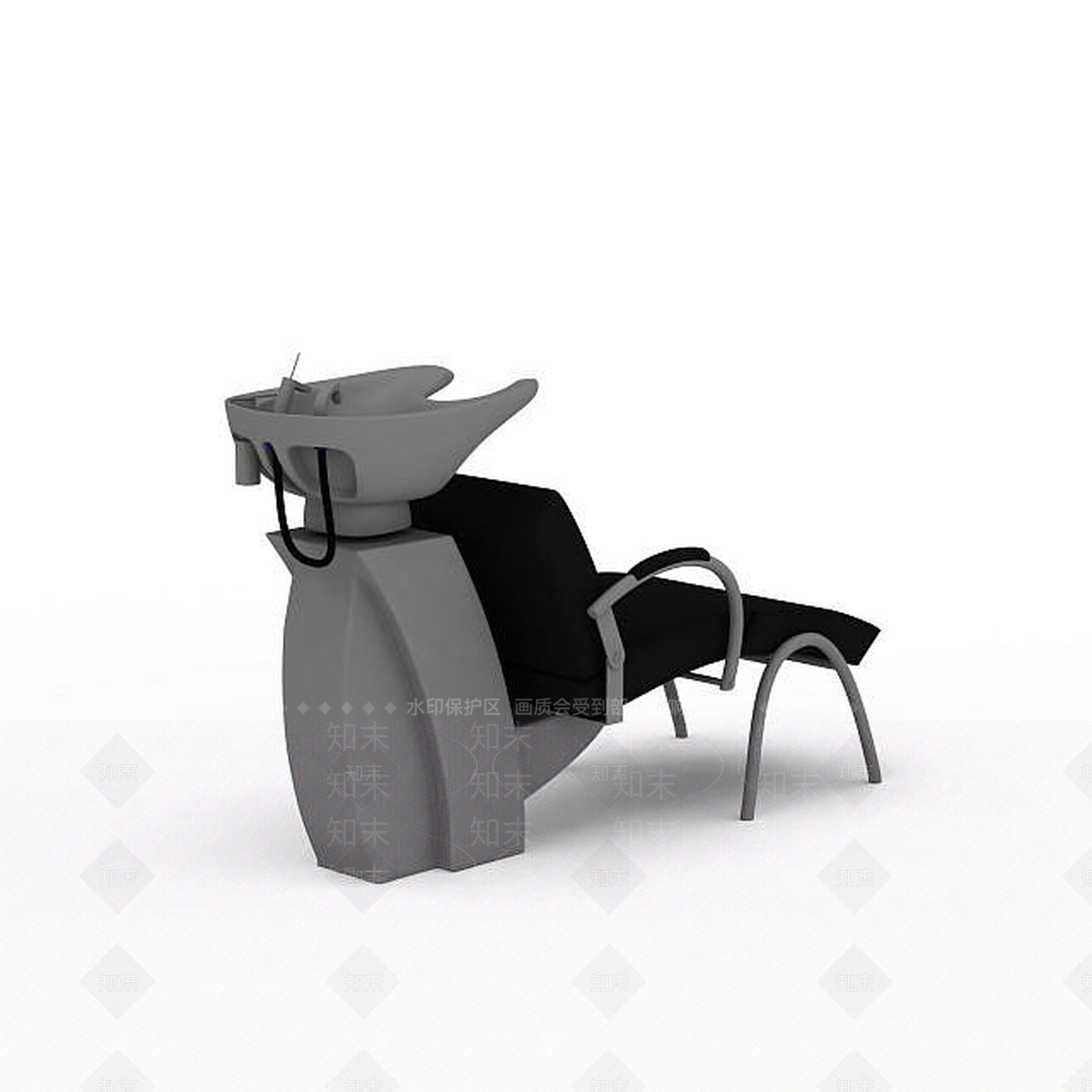 现代书桌椅3D模型下载【ID:1194822588】