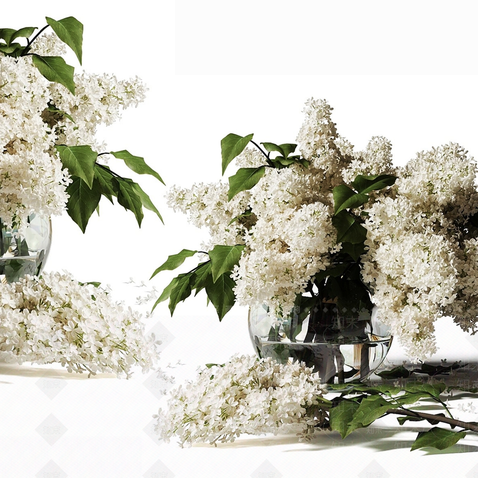 现代花艺3D模型下载【ID:1194826581】