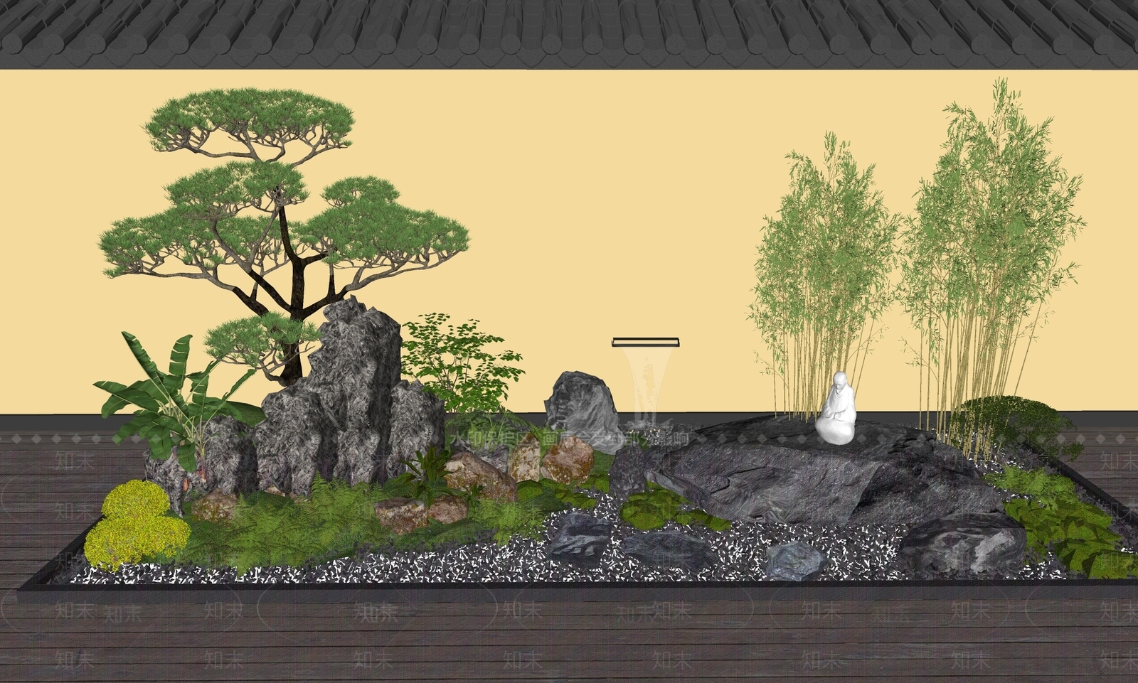 植物组合SU模型下载【ID:1194832604】