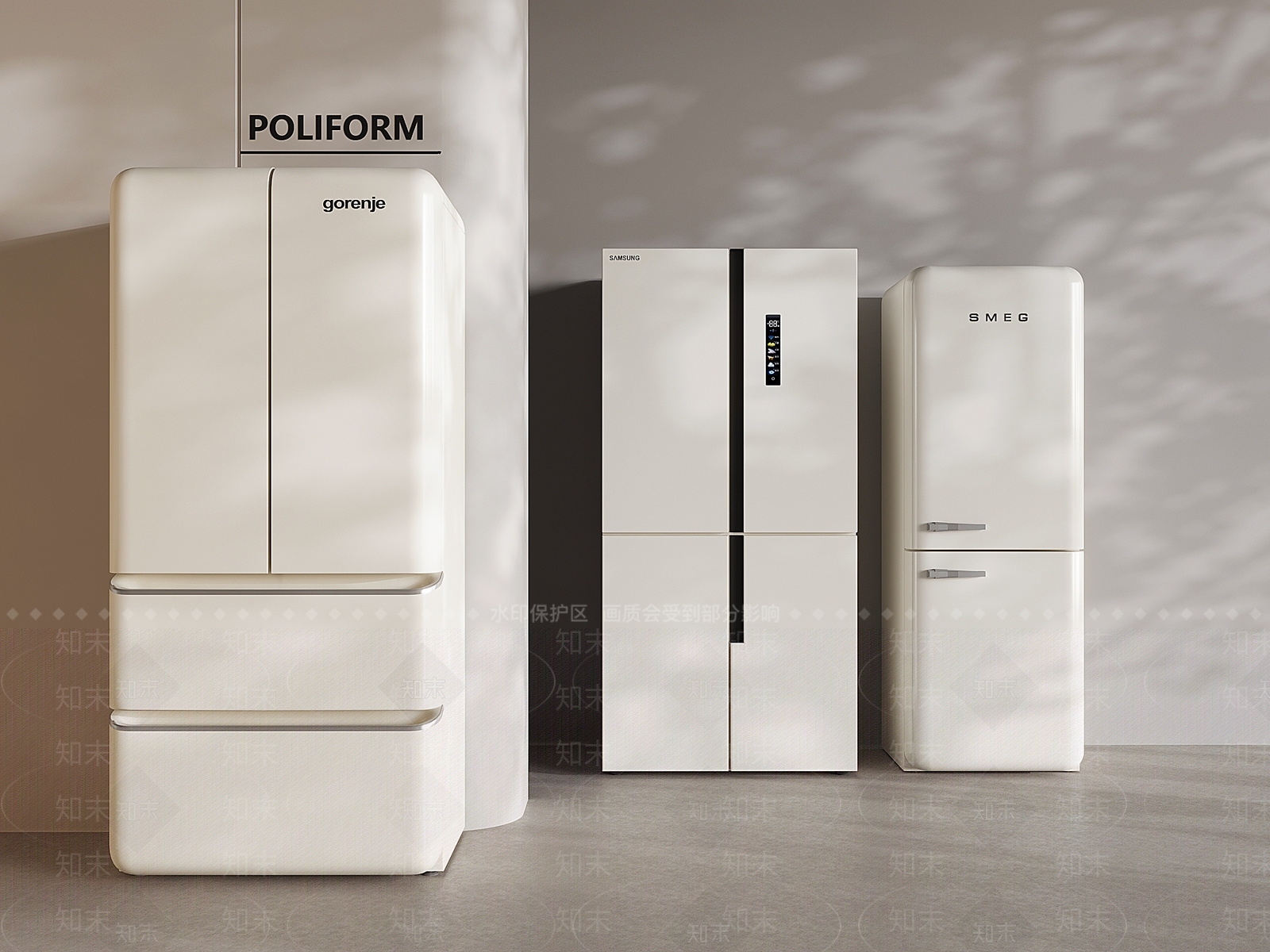 冰箱3D模型下载【ID:1194832870】