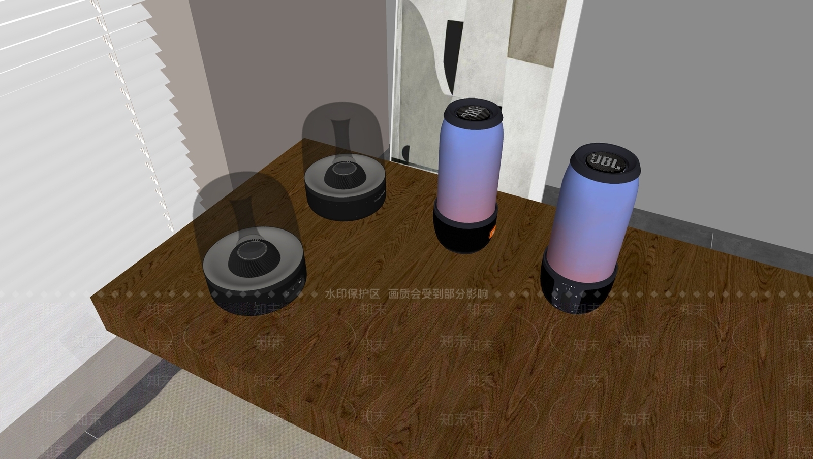 音响SU模型下载【ID:1194838039】