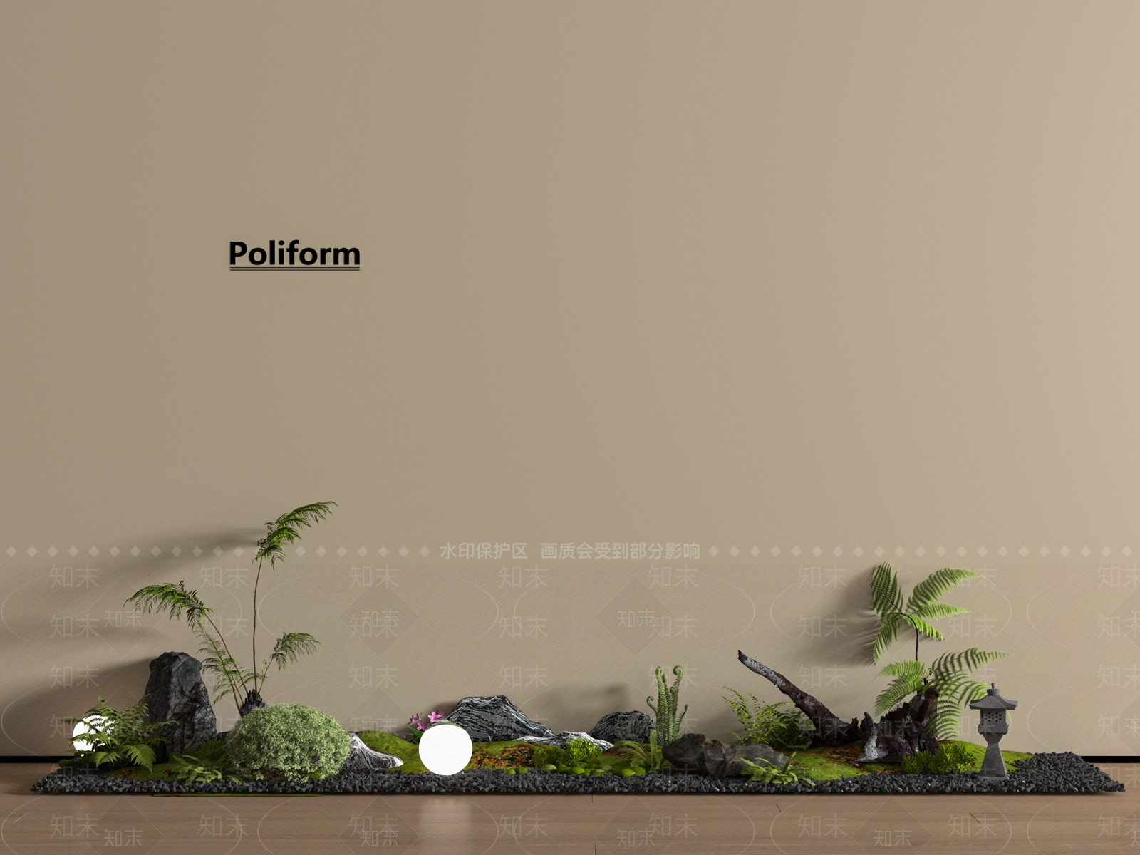 现代其他景观小品3D模型下载【ID:1194849243】