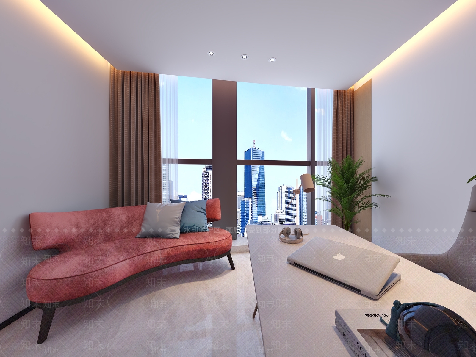 现代其他办公空间3D模型下载【ID:1194851289】