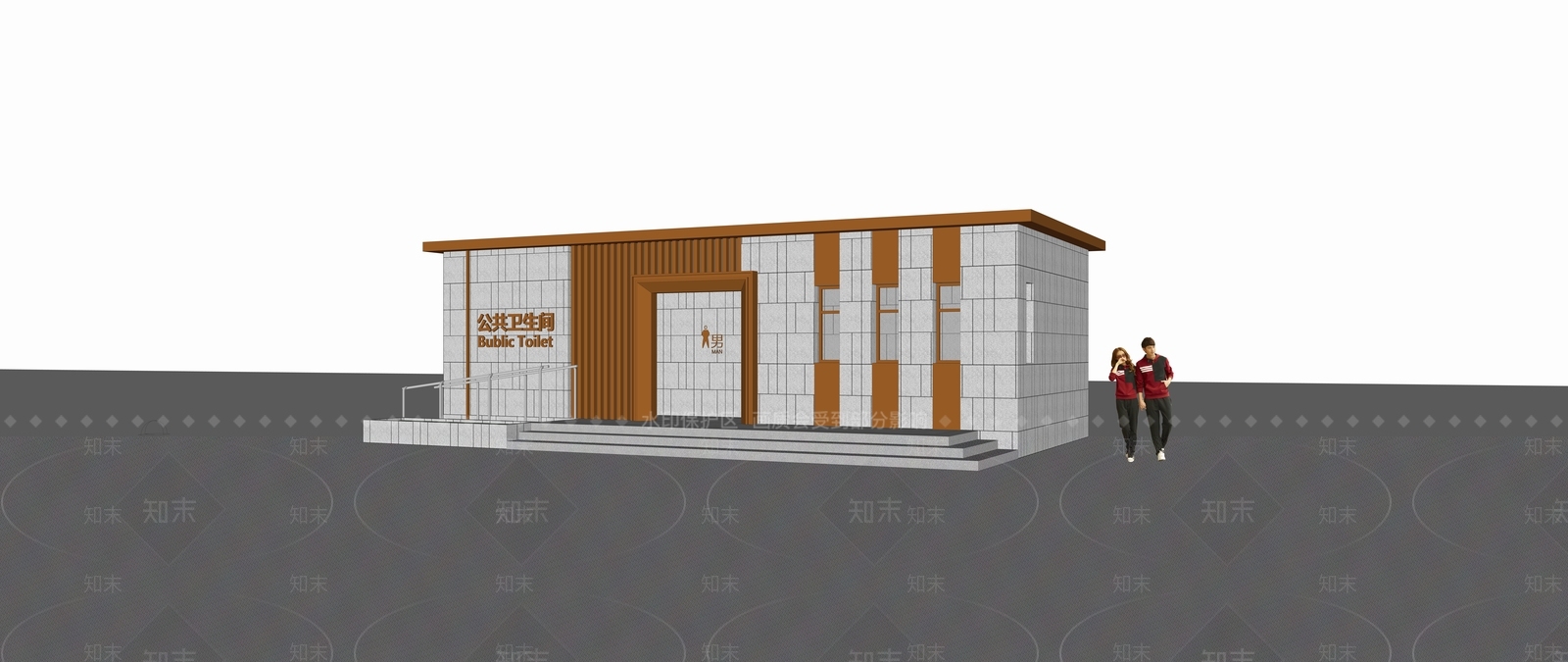 现代小公建SU模型下载【ID:1194855506】