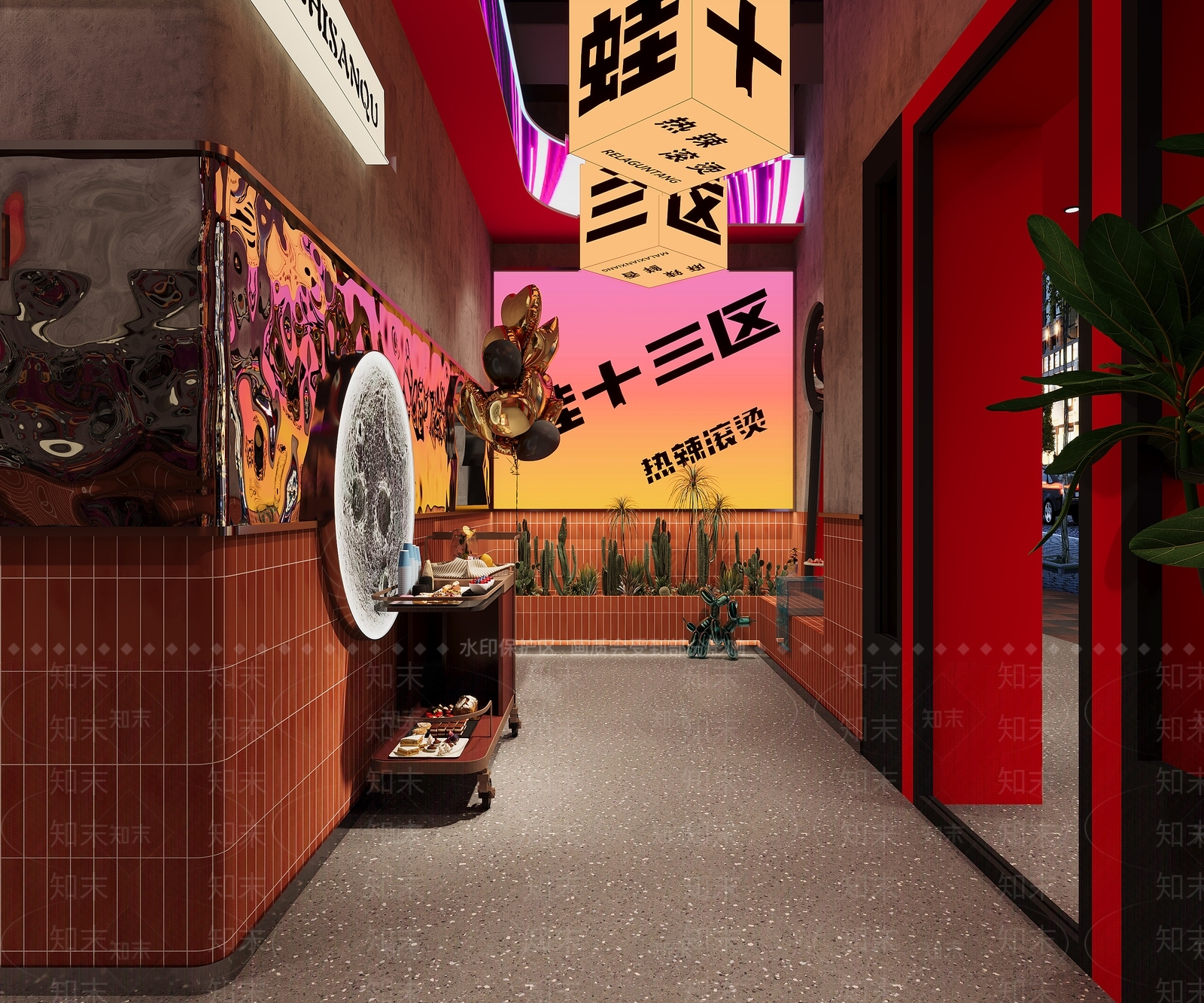 其他餐饮空间3D模型下载【ID:1194859999】
