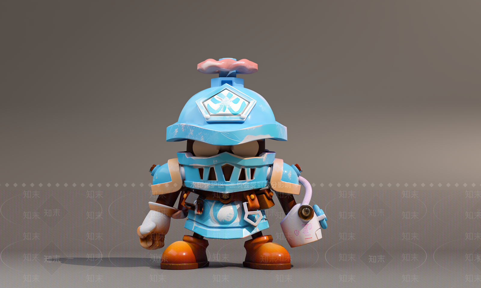 现代智能导购机器人3D模型下载【ID:1194857170】