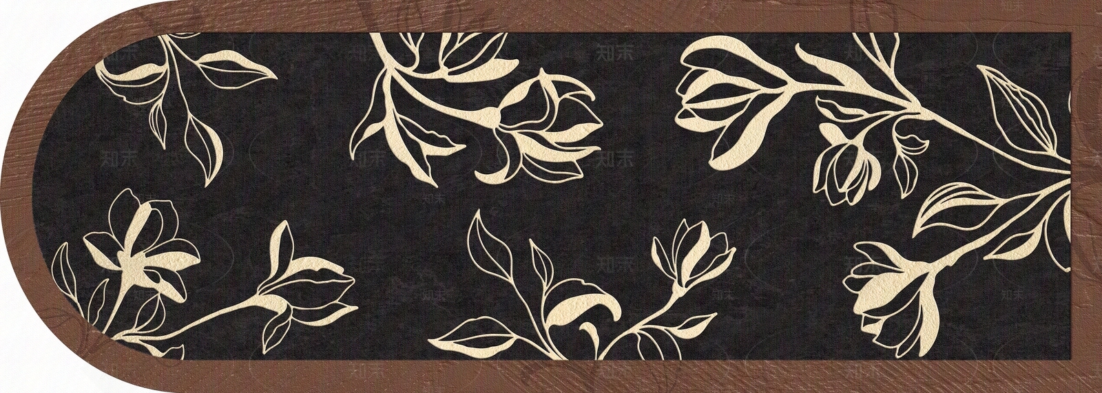 法式中古花纹壁纸贴图下载【ID:1194864566】