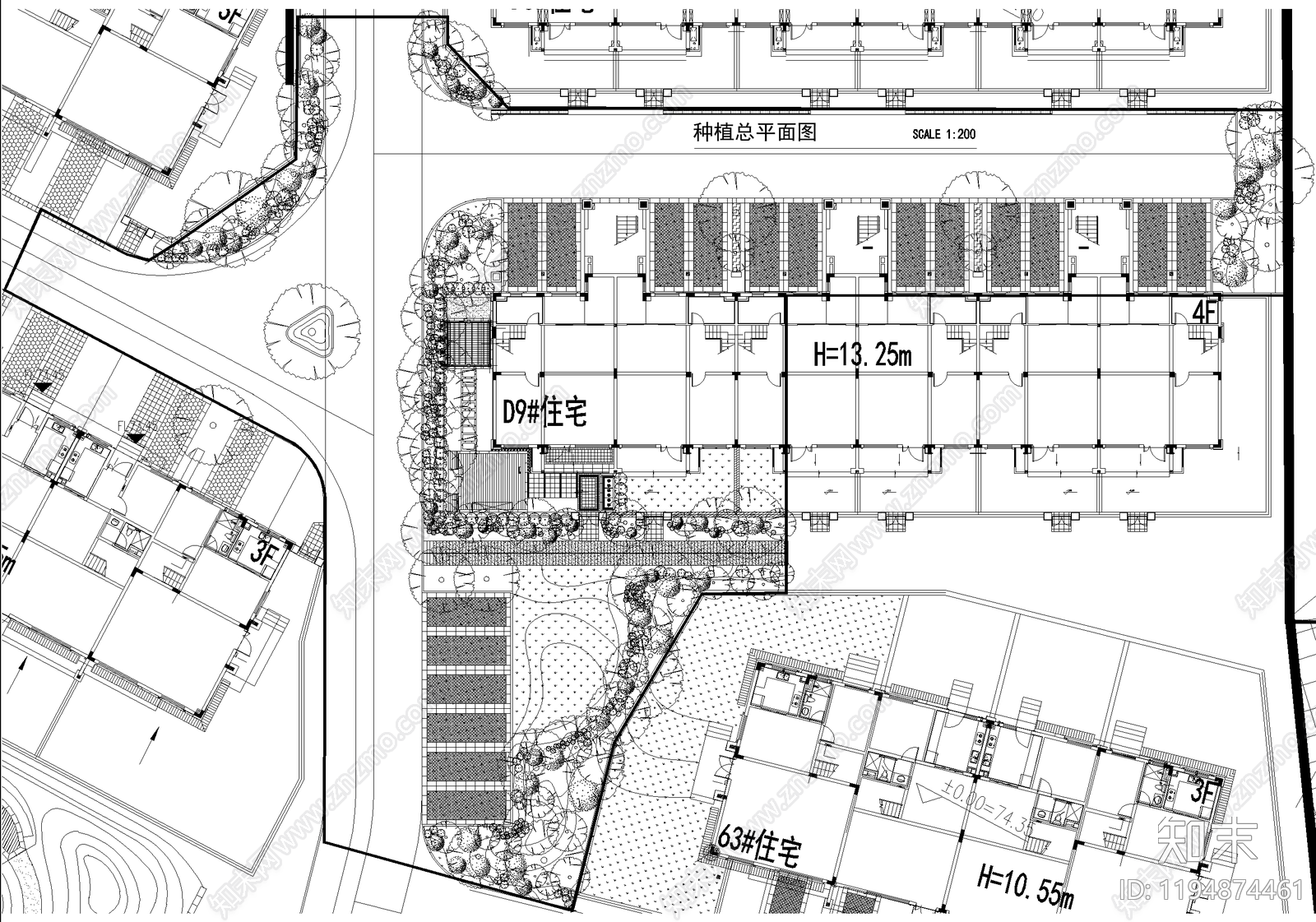 示范区景观施工图下载【ID:1194874461】