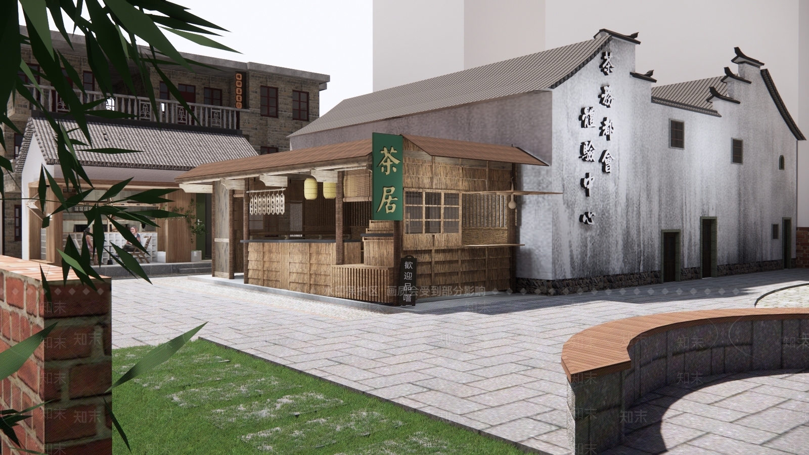 简约工业其他店铺SU模型下载【ID:1194949438】