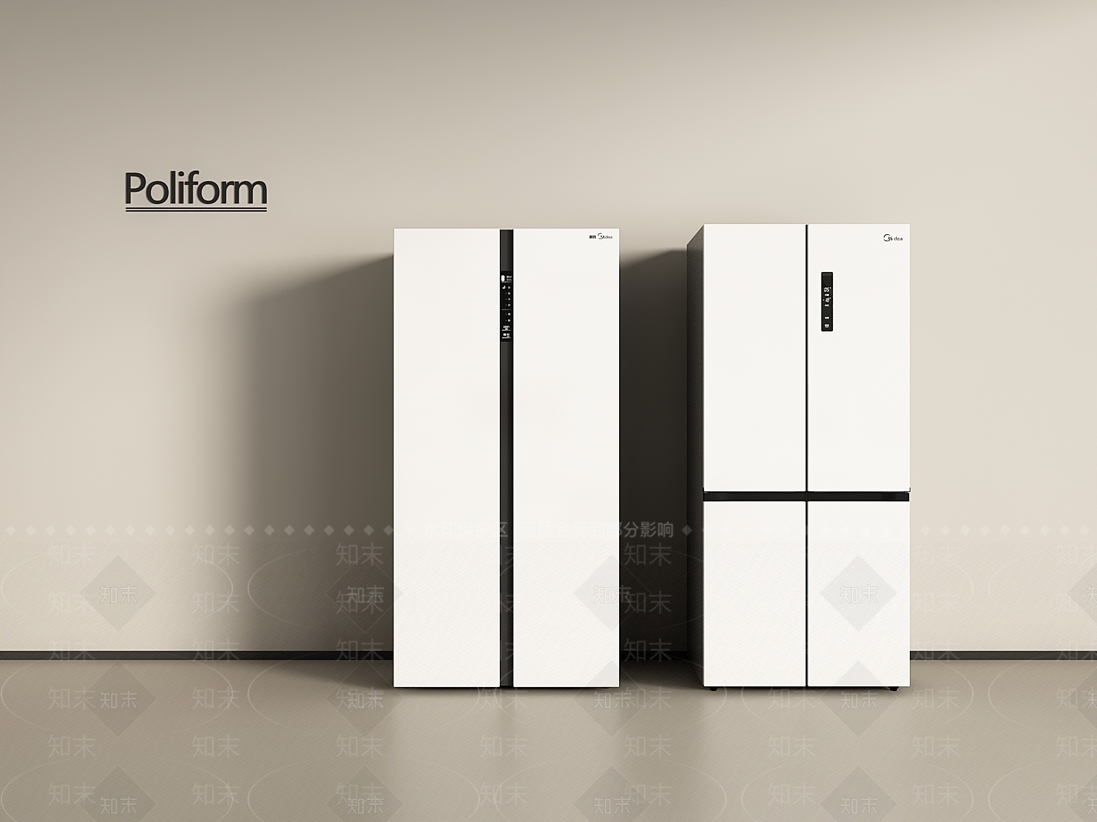 冰箱SU模型下载【ID:1194876845】