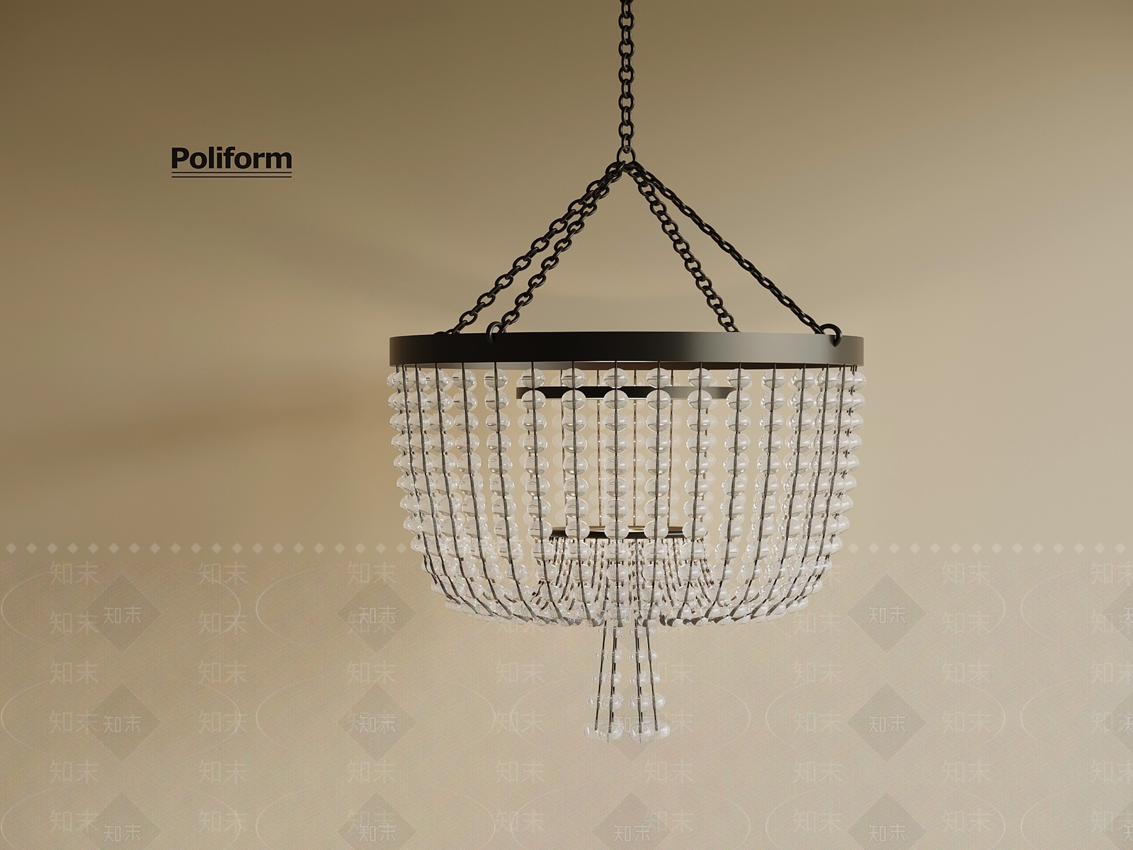 法式复古吊灯SU模型下载【ID:1194876735】