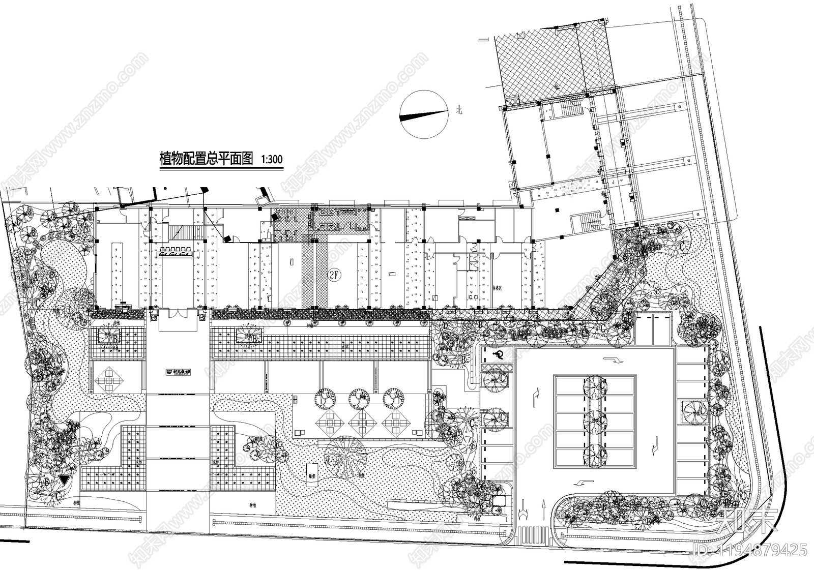 示范区景观施工图下载【ID:1194879425】