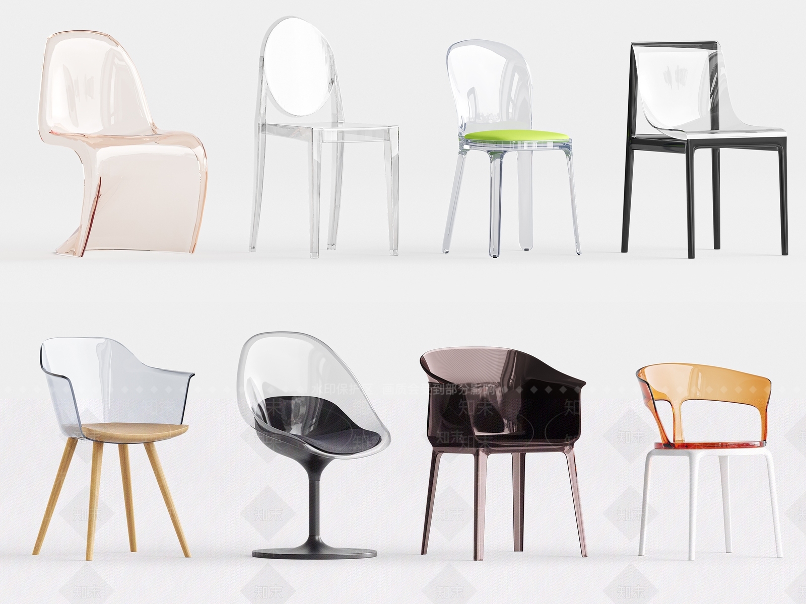 现代简约休闲椅SU模型下载【ID:1194881744】