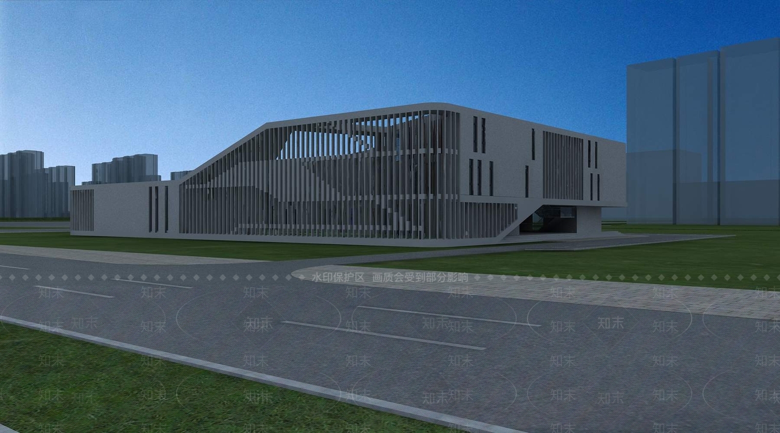 现代幼儿园3D模型下载【ID:1194883314】