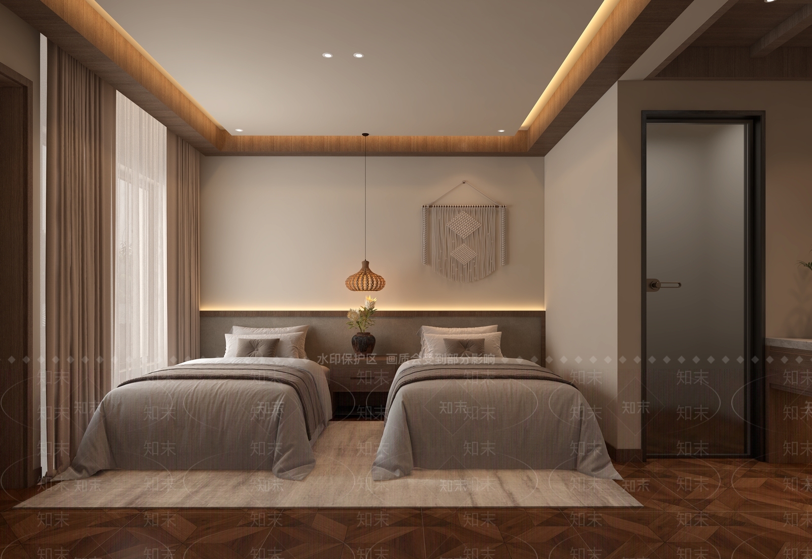 侘寂民宿3D模型下载【ID:1194884532】