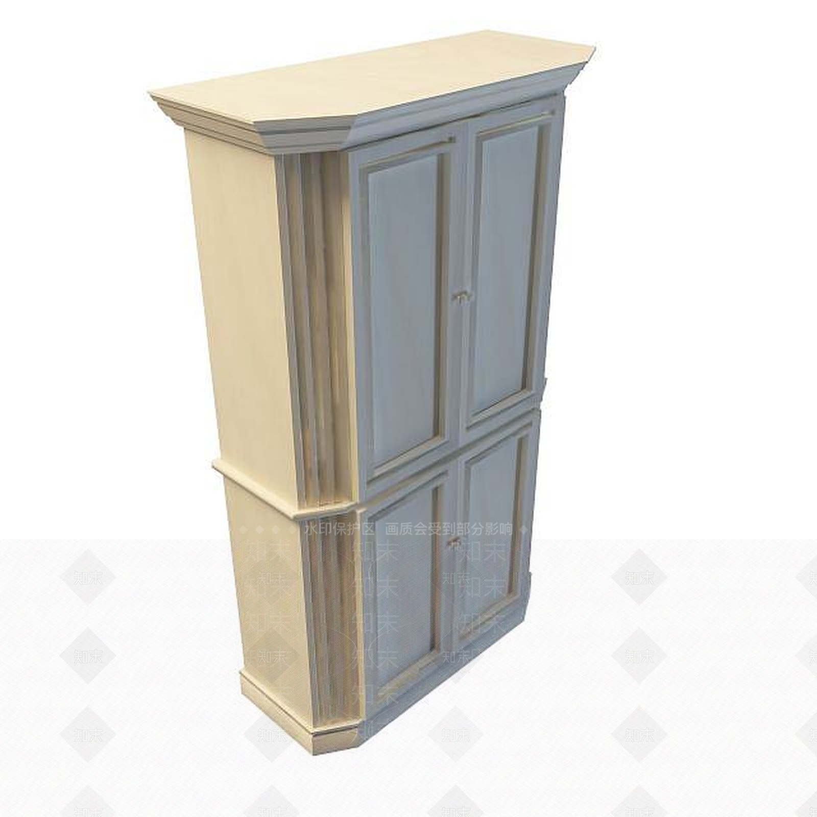现代简约文件柜3D模型下载【ID:1194886765】