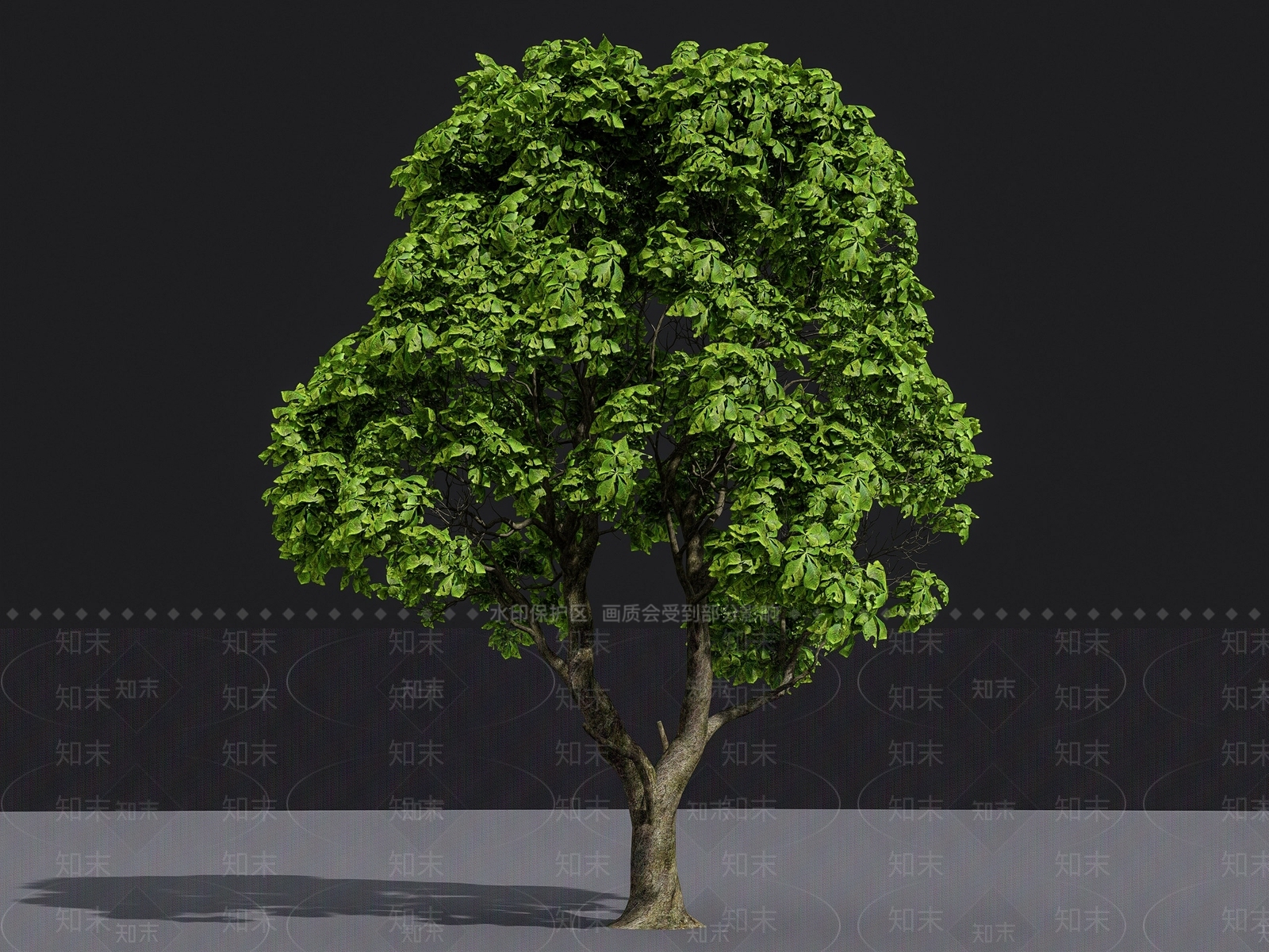 乔木SU模型下载【ID:1194890540】