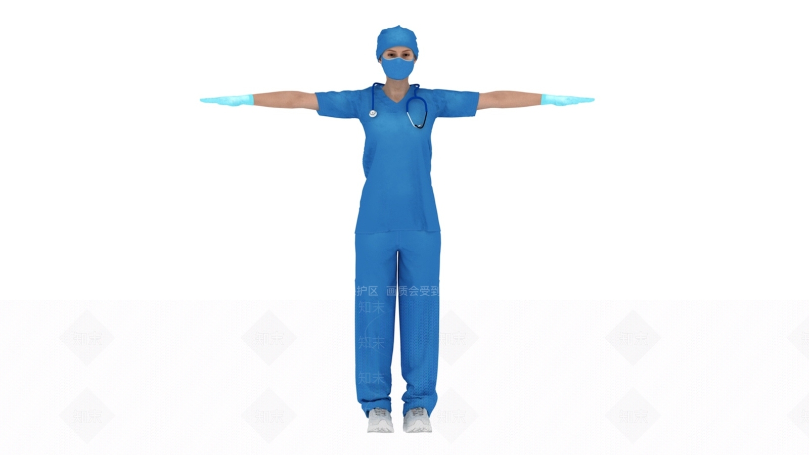 现代医生3D模型下载【ID:1194896598】