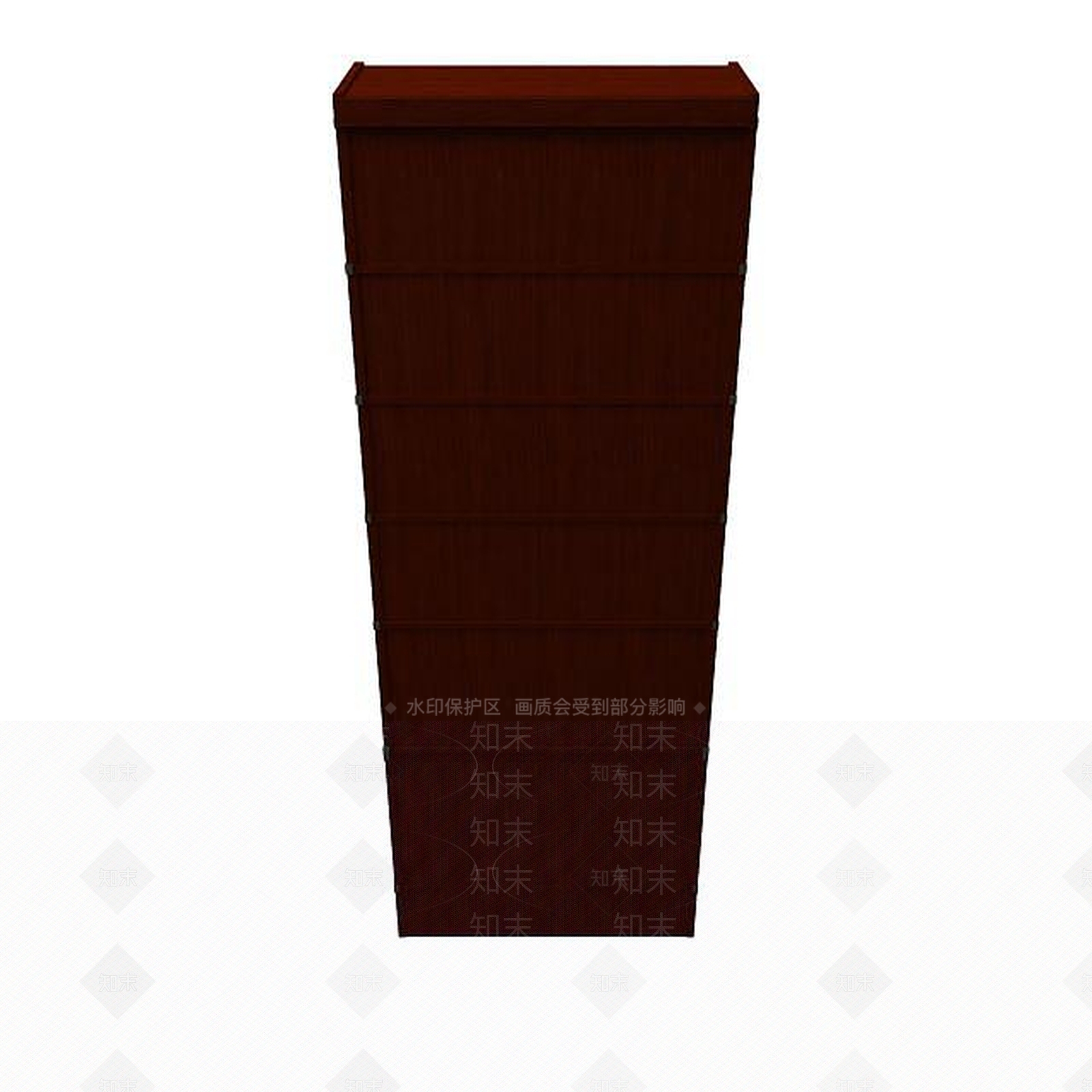 现代古典书柜3D模型下载【ID:1194897132】