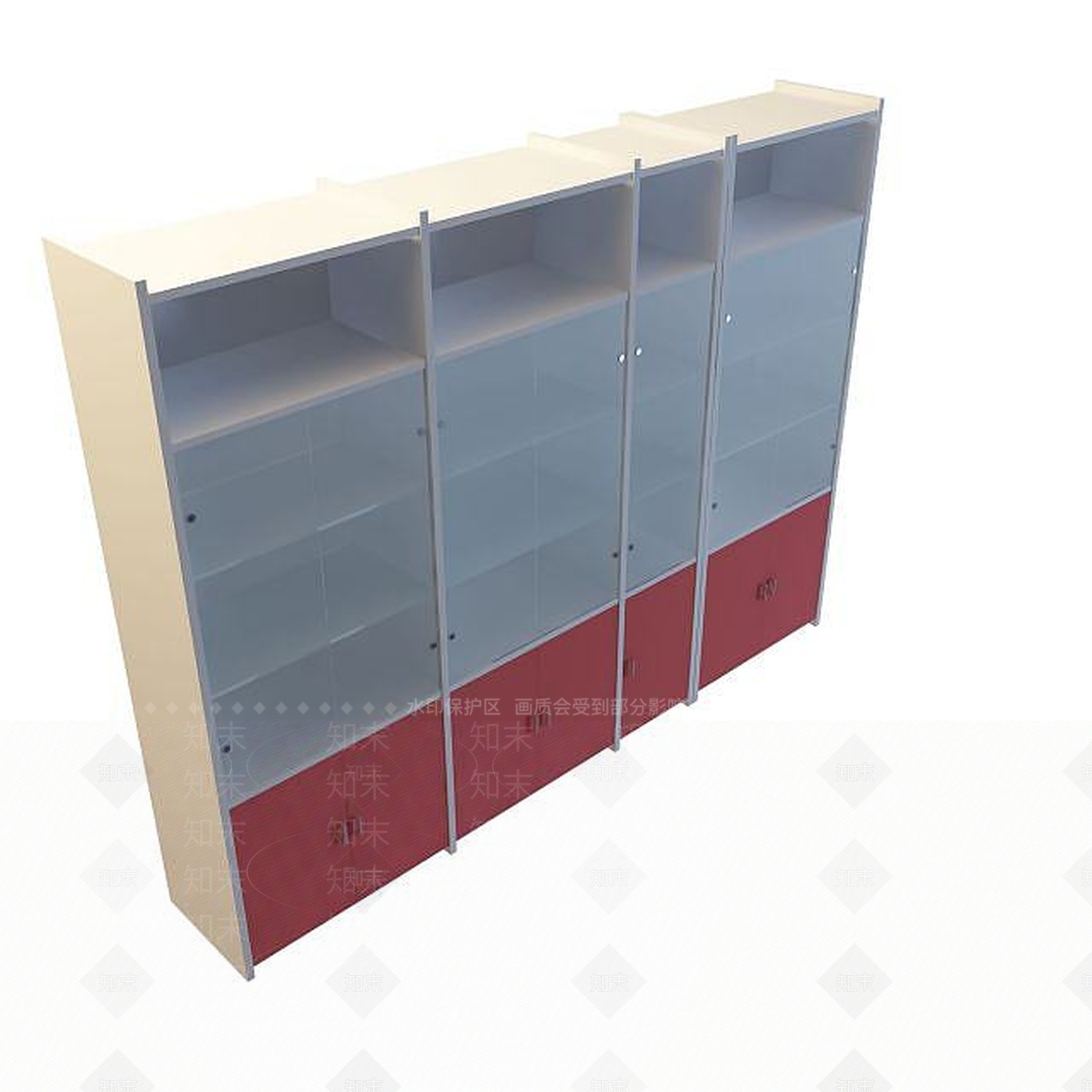 现代文件柜3D模型下载【ID:1194897325】
