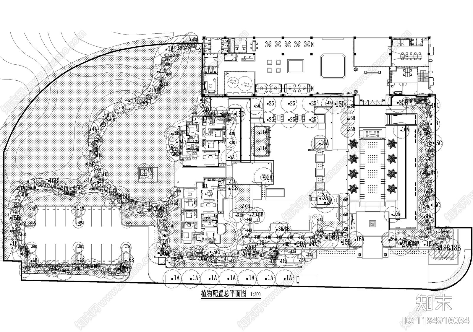示范区景观施工图下载【ID:1194916034】
