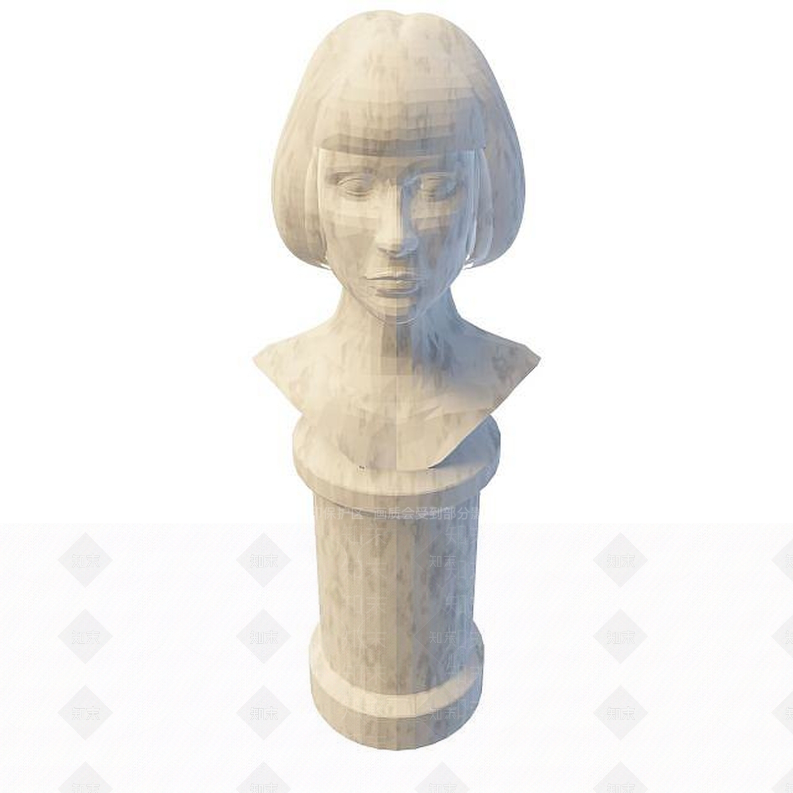 现代园林小品3D模型下载【ID:1194918659】