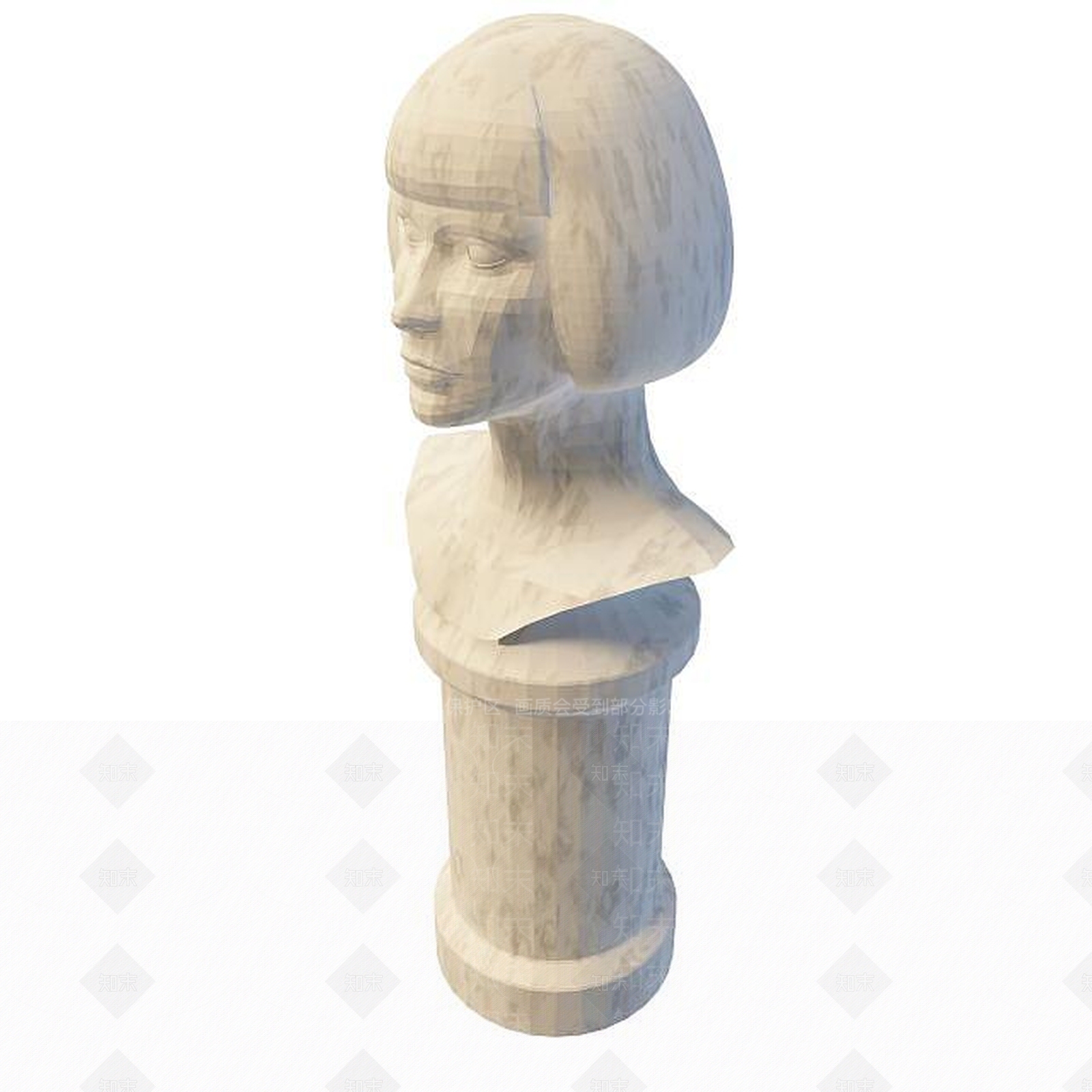 现代园林小品3D模型下载【ID:1194918659】
