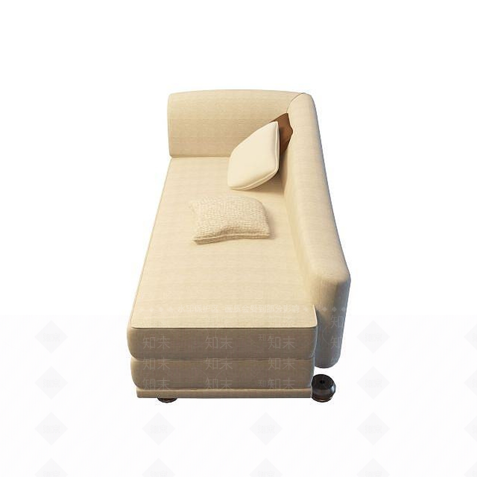 现代贵妃榻3D模型下载【ID:1194918828】