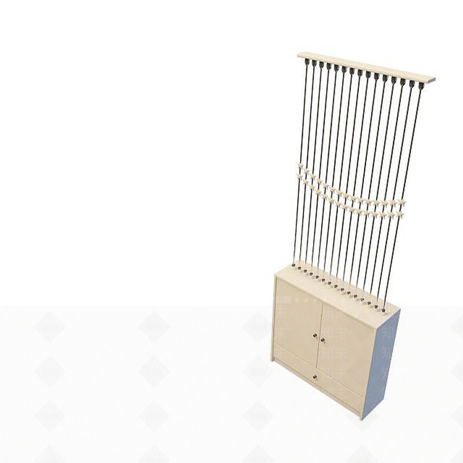 现代玄关鞋柜3D模型下载【ID:1194919350】