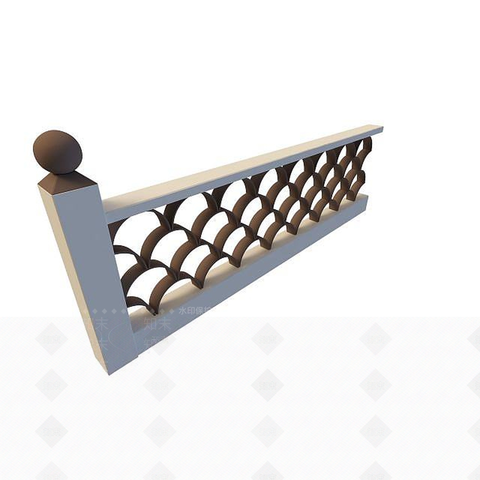 现代园林小品3D模型下载【ID:1194920290】