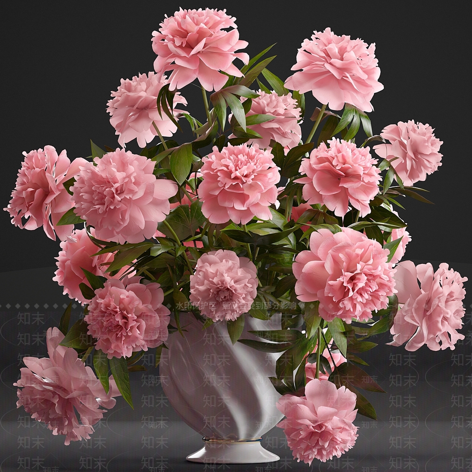 花艺3D模型下载【ID:1194926079】
