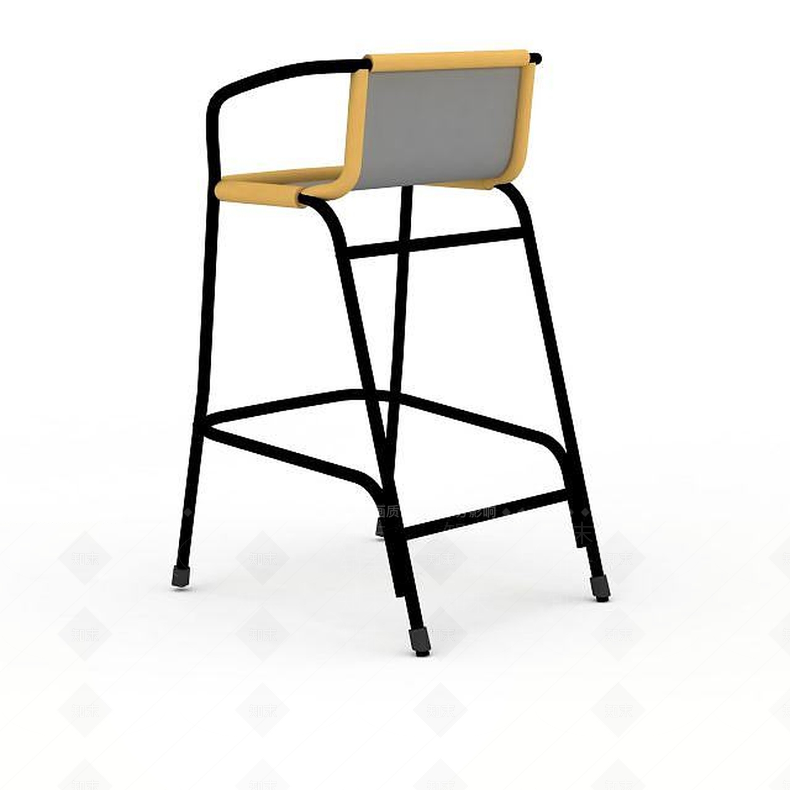现代休闲椅3D模型下载【ID:1198916969】