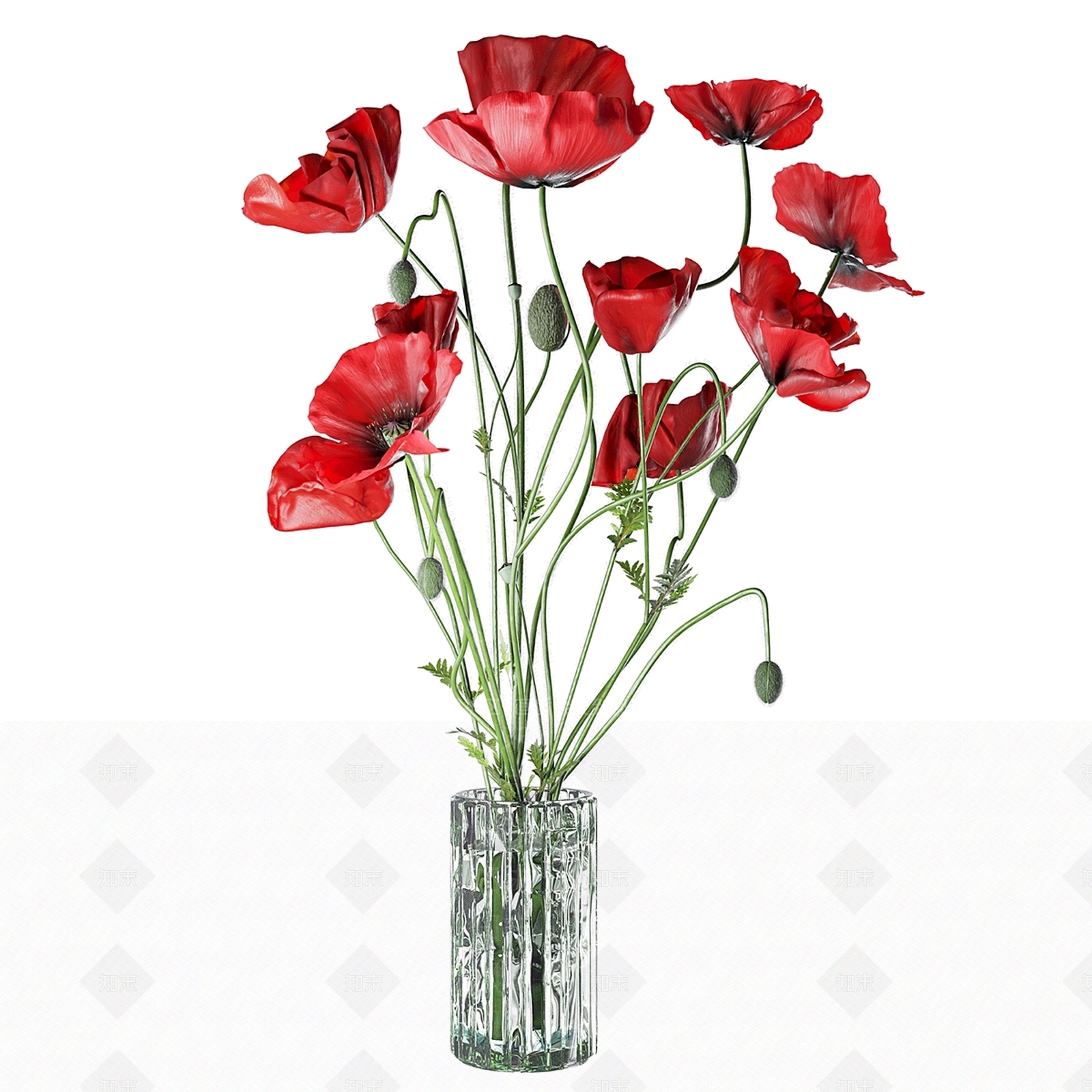 花艺3D模型下载【ID:1194934941】