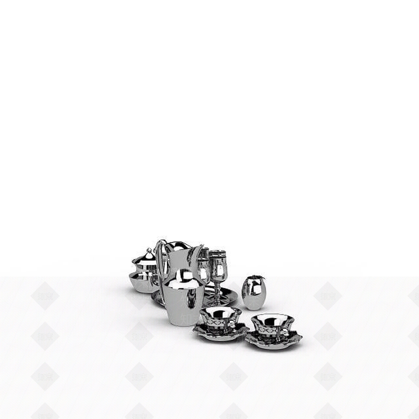 现代厨具3D模型下载【ID:1198916078】