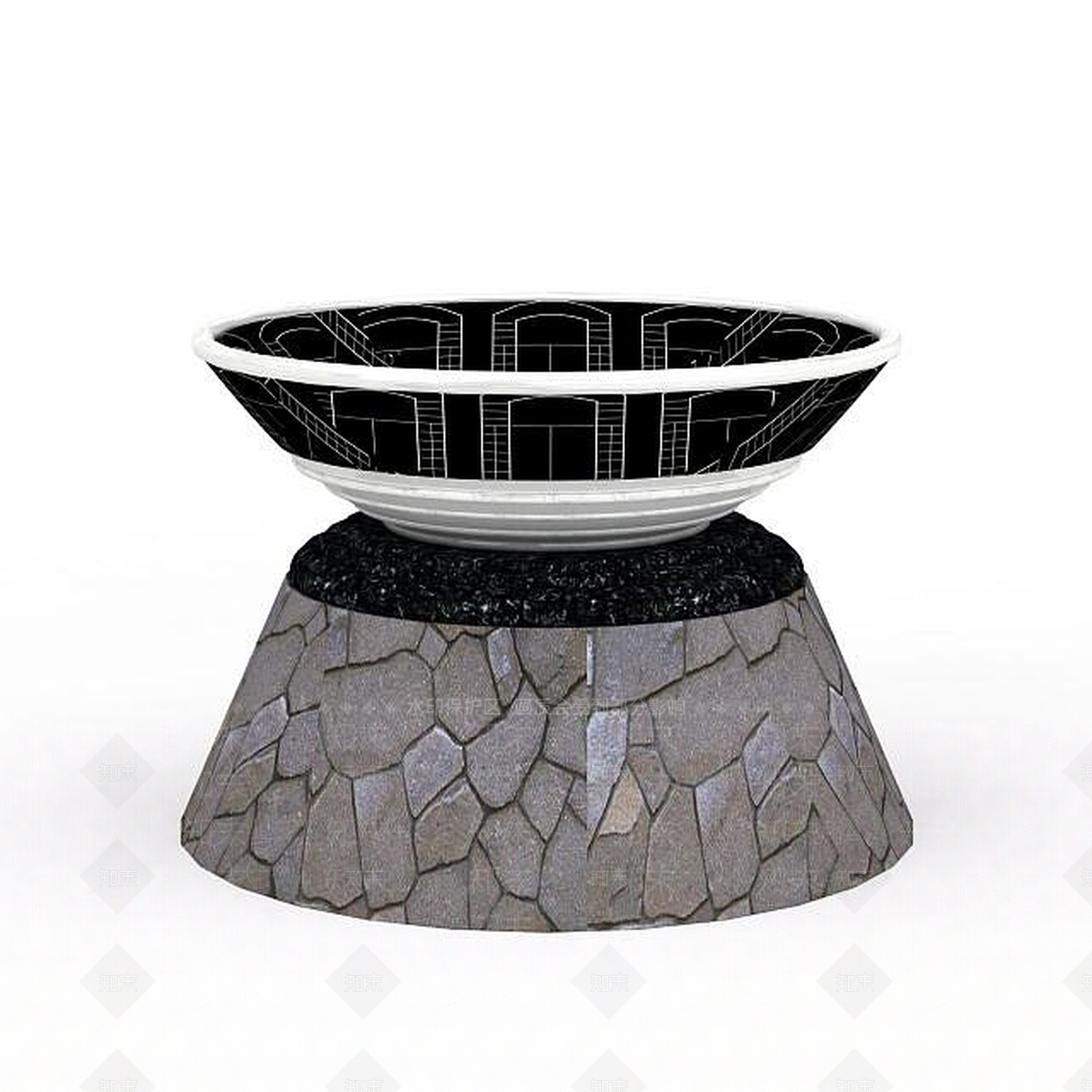 现代其他景观小品3D模型下载【ID:1194936929】